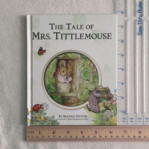 Like New “The Tale of Mrs. Tittlemouse” Hardcover Book by Beatrix Potter - Picture 14 of 14